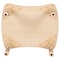 Flash Furniture Rectangle 21.875 W, 26.625 L, 23.5 H, Plastic, Steel, Brown YU-YCY-098-RECT-TBL-NAT-GG - alternate 4